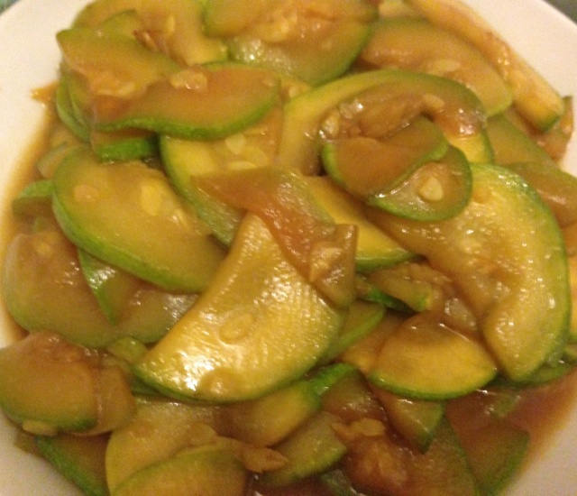 【炝炒西葫芦】