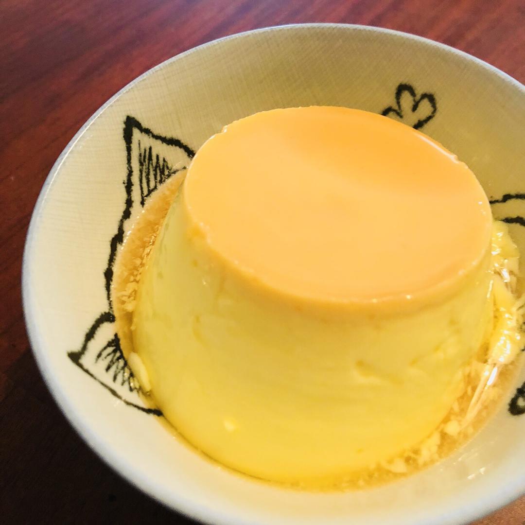 bearhong做的超简易滑又弹的鸡蛋布丁custardpudding详细教程