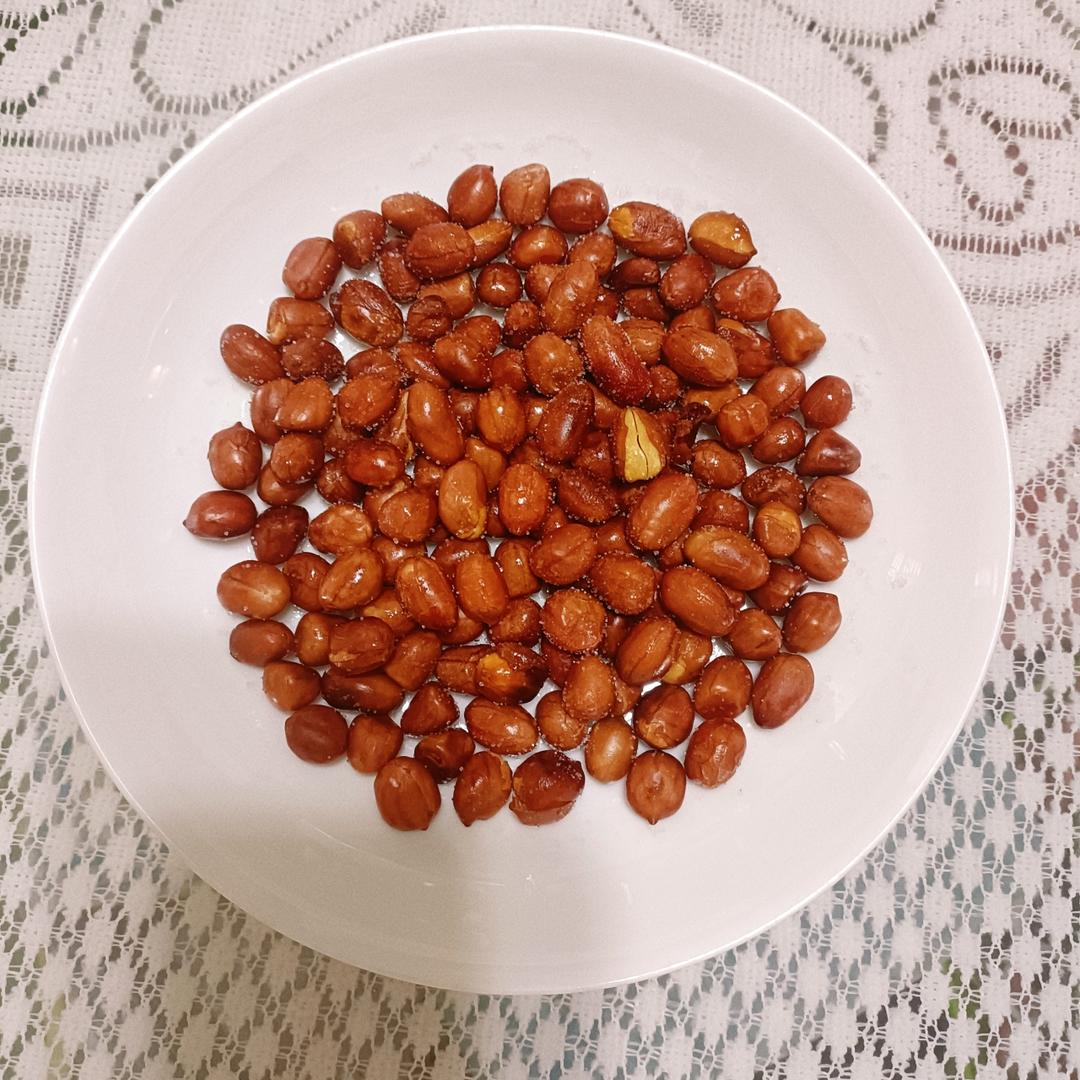 又香又脆不发软的炒花生米