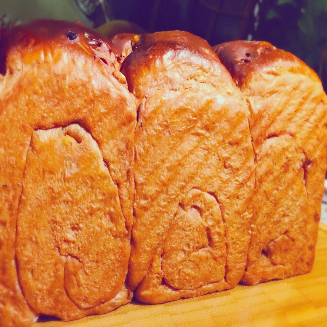 奶油巧克力吐司