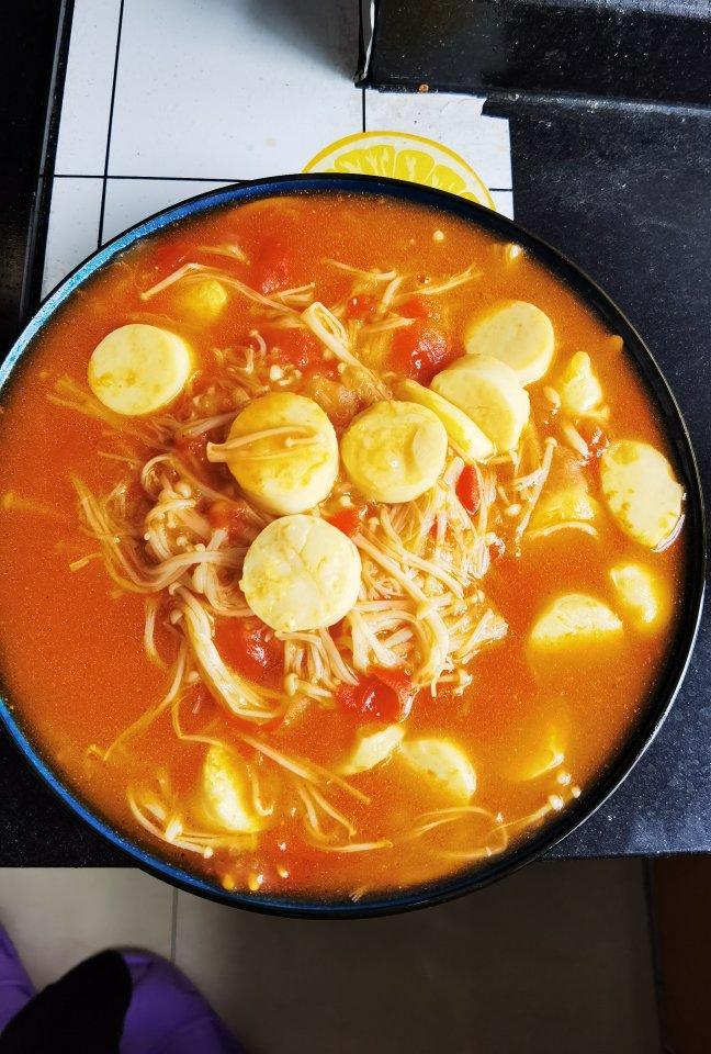 金针菇烧日本豆腐