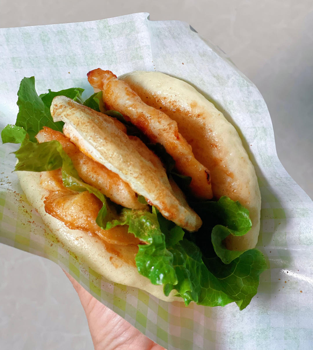 里脊肉夹馍（附荷叶包、自制酱料做法）