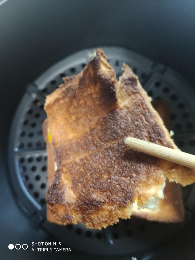 空气炸锅吐司鸡蛋