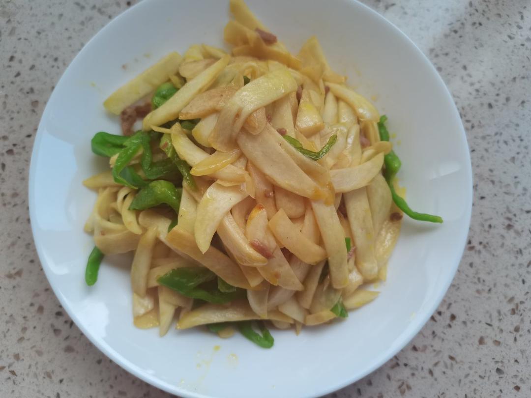 茭白肉丝