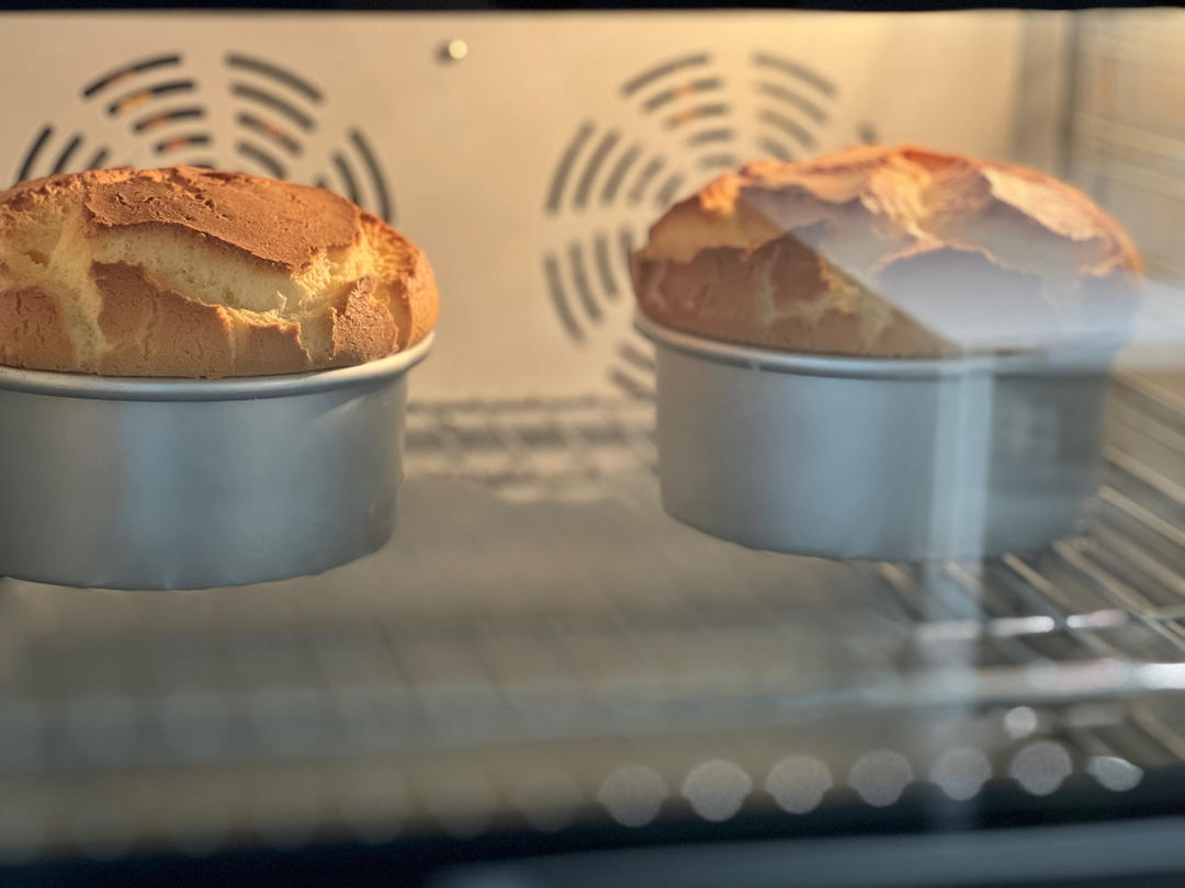 基础戚风蛋糕【承重好、可做奶油蛋糕内胚】