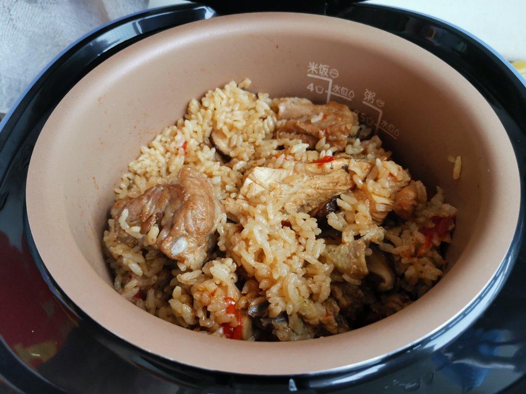 电饭煲焖排骨饭