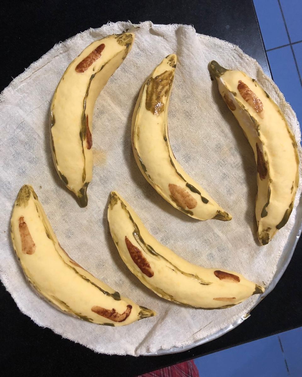 卡通馒头-象形香蕉馒头