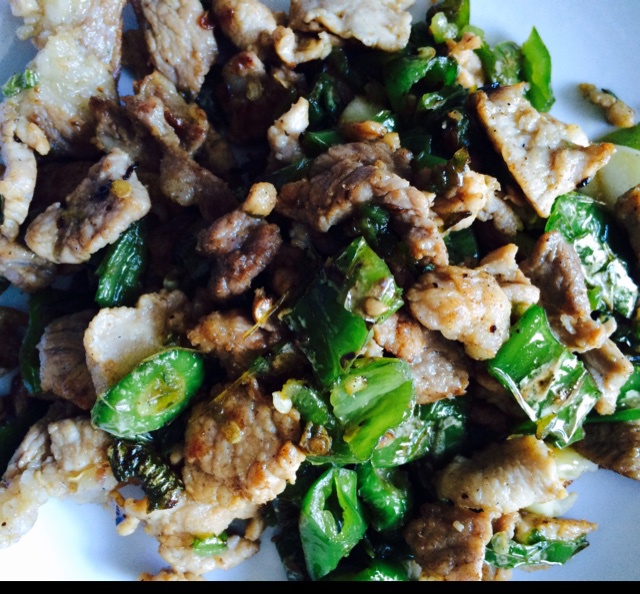 辣椒炒肉