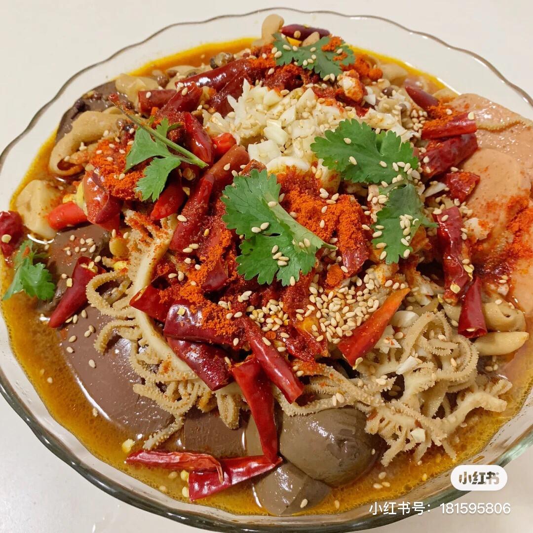 家庭版麻辣毛血旺的做法