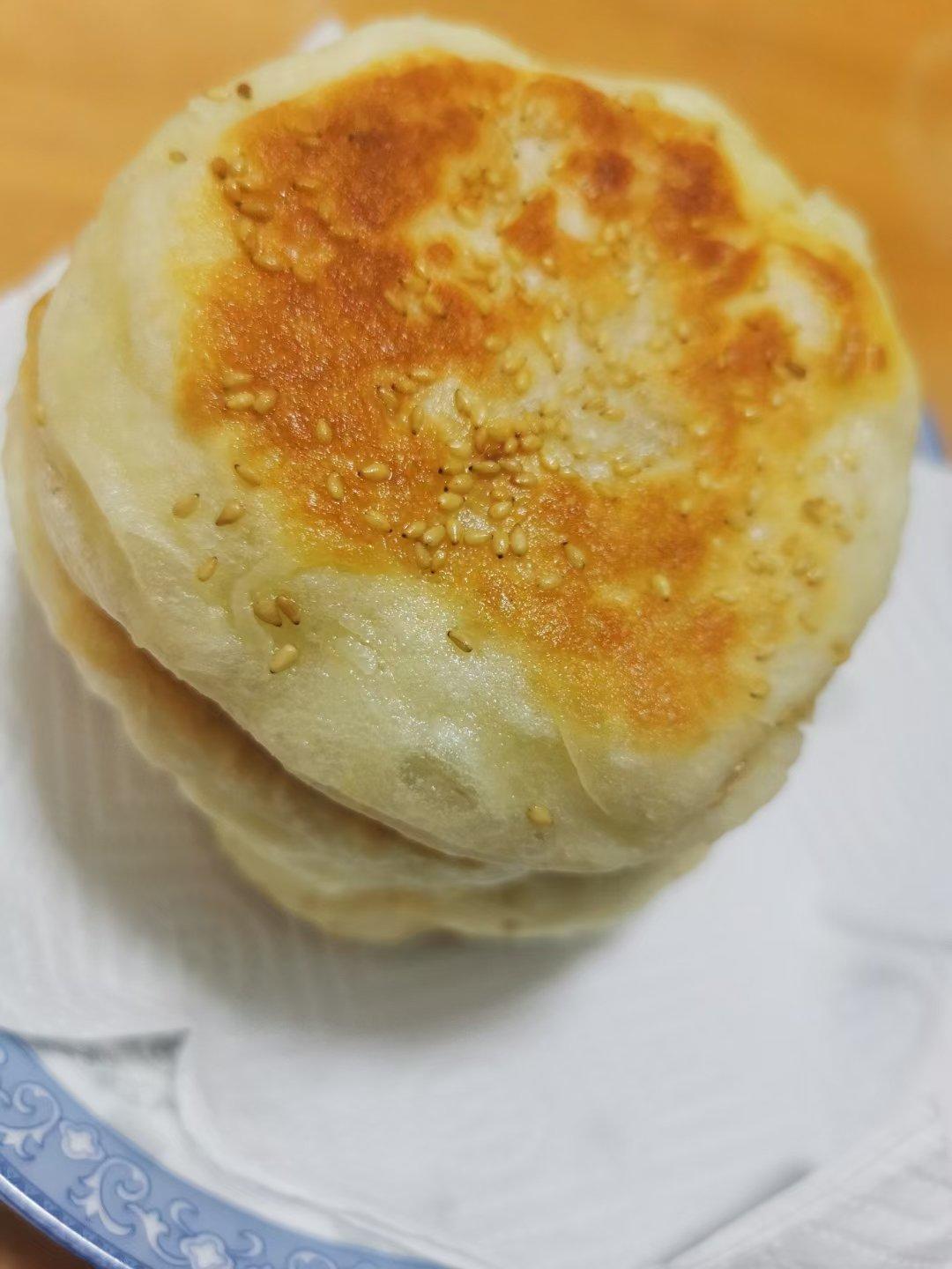 免手揉椒盐发面饼 蓬松煊软 面香味十足 附细节视频详解