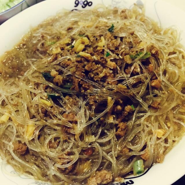肉末粉丝