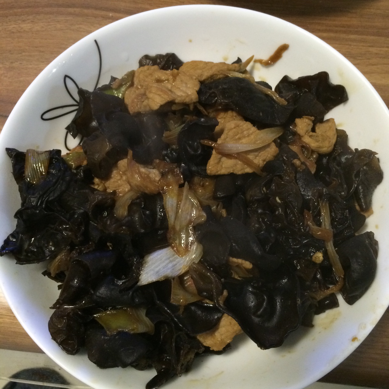 木耳炒肉