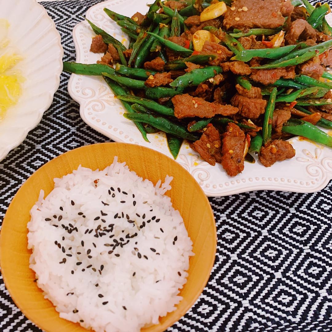 尖椒炒牛肉