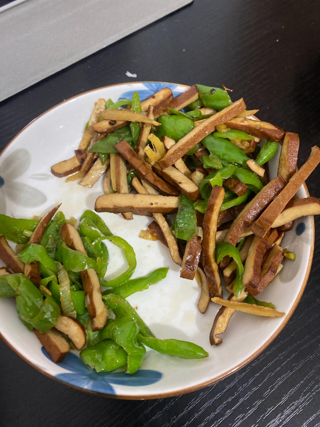 青椒炒豆干