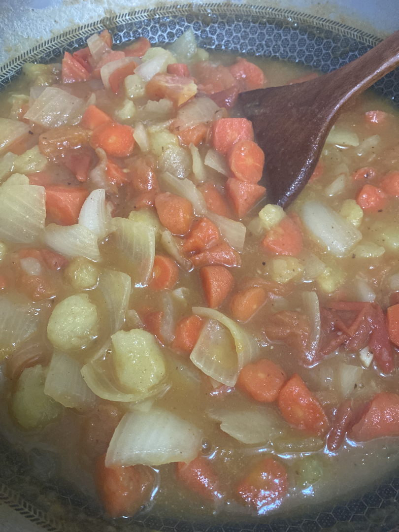 开胃番茄煮（咖喱、土豆、胡萝卜）