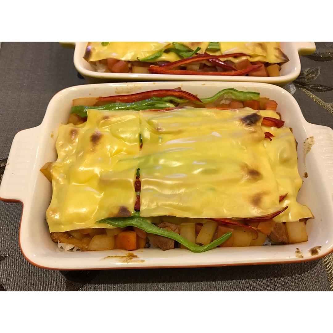 番茄鸡肉浓情焗饭【两人份】