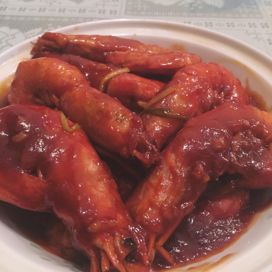 油焖大虾