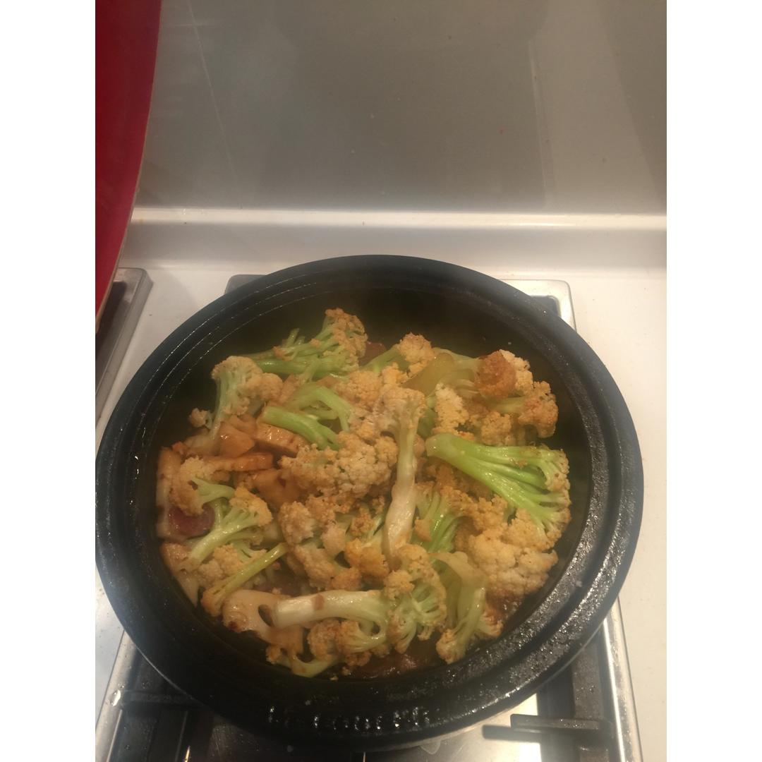 干锅花菜