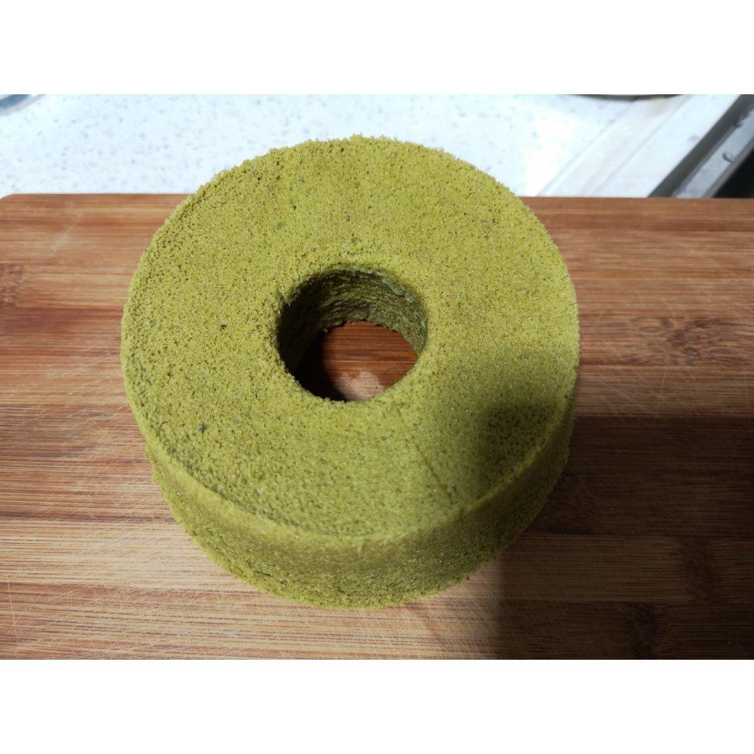 两蛋抹茶戚风蛋糕（6寸）