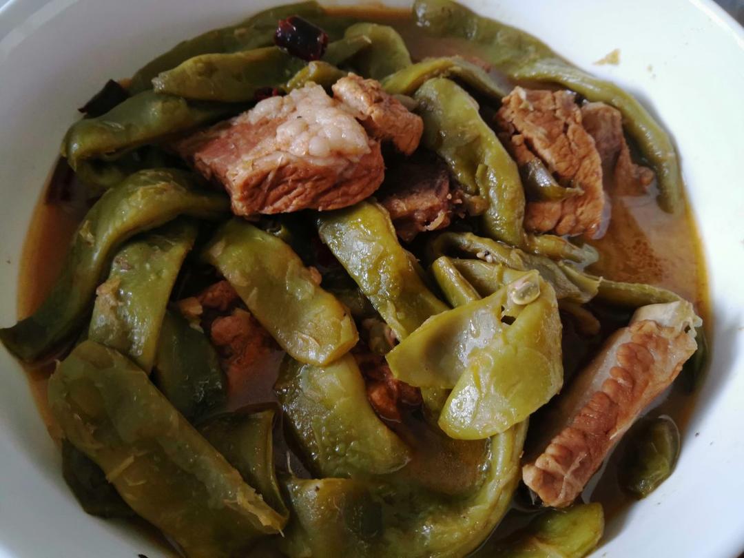 排骨炖豆角
