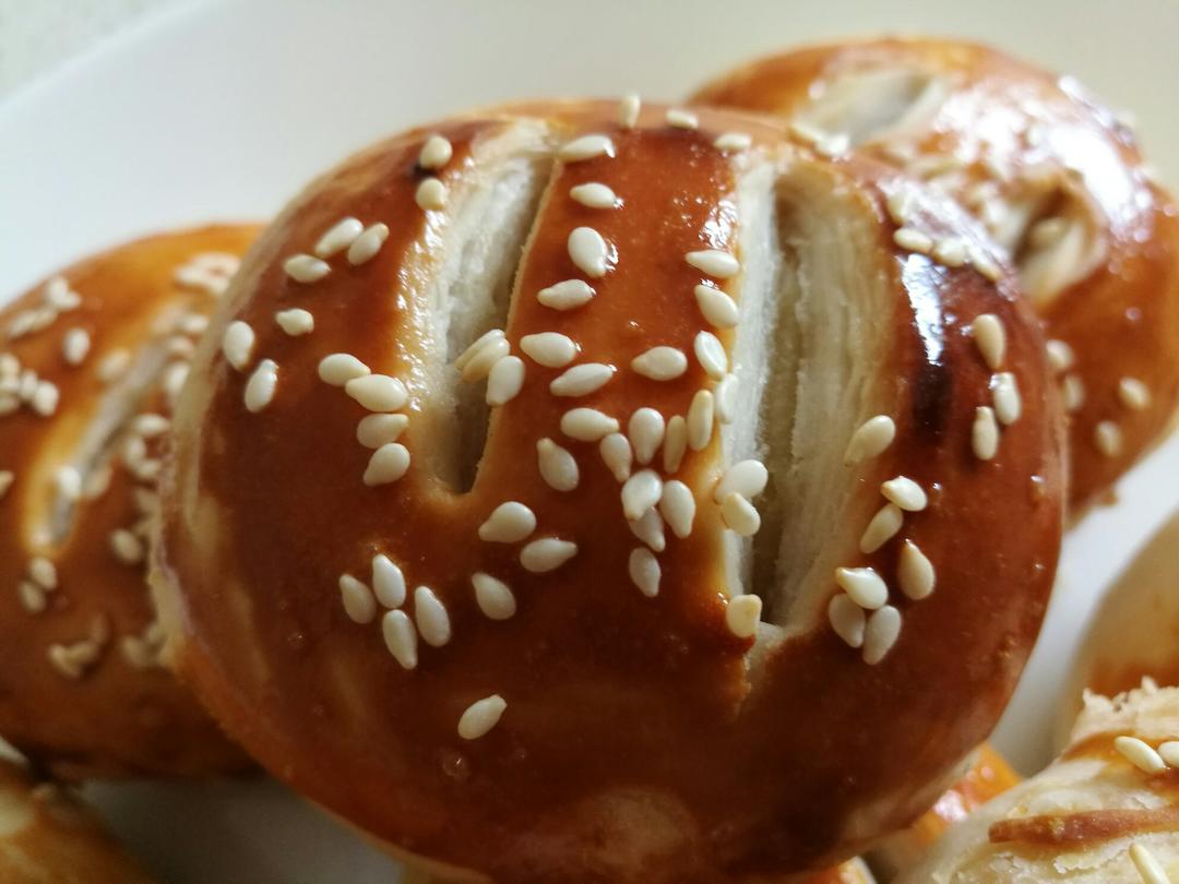 植物油版绿豆酥饼