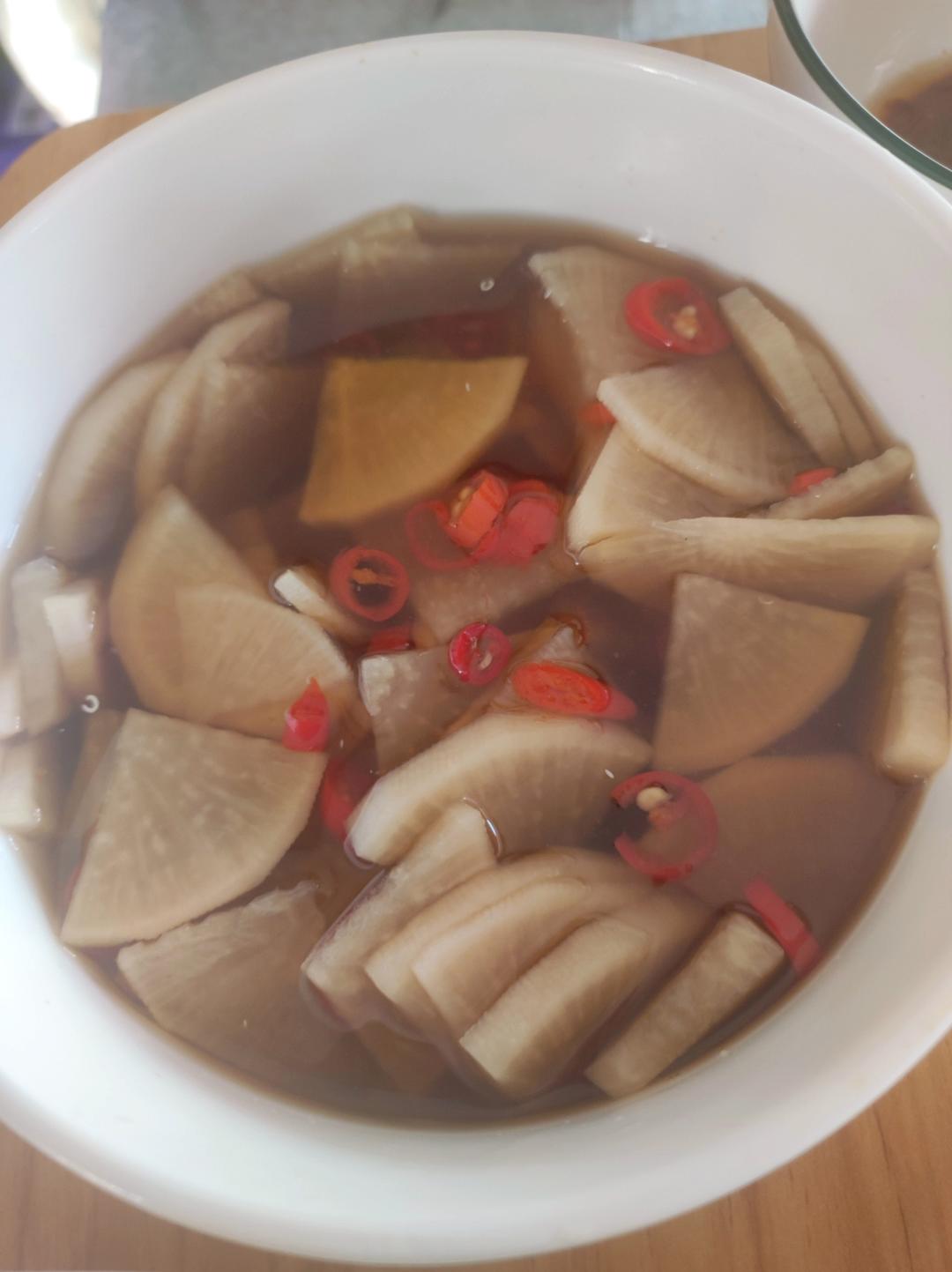 快手腌白萝卜（零失败）