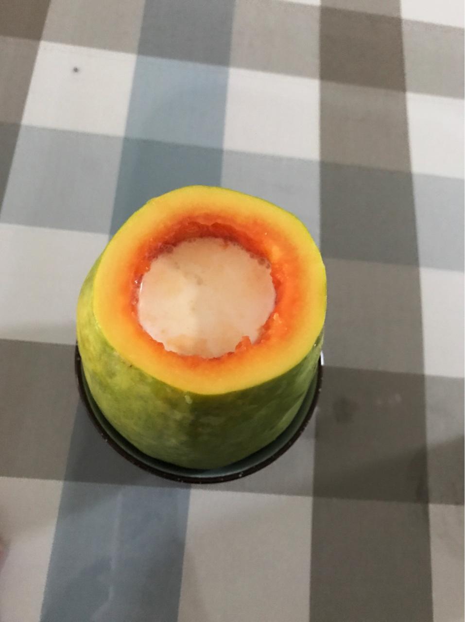 木瓜奶冻——（详细步骤）