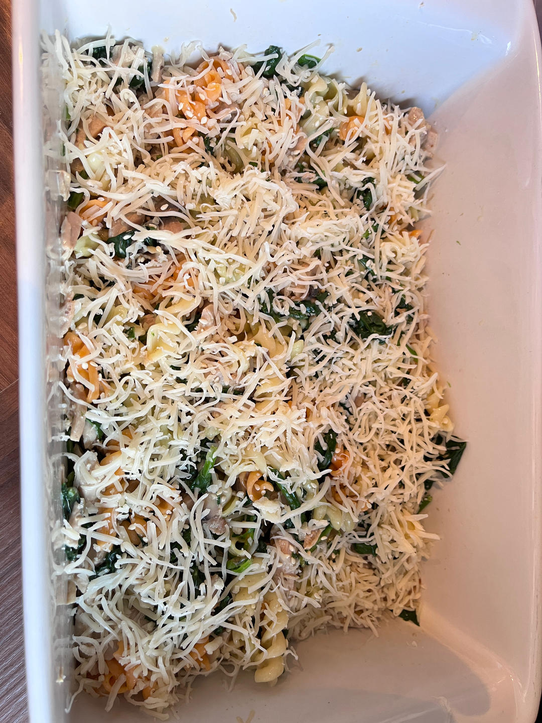 #海尔嫩烤箱# 金枪鱼菠菜意面Casserole