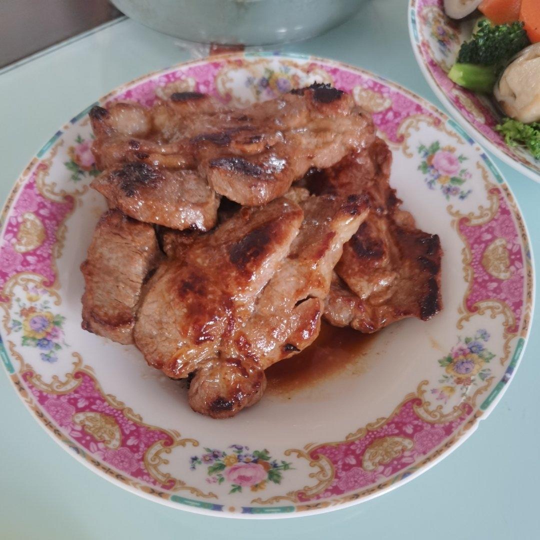 盐煎猪排/梅花肉