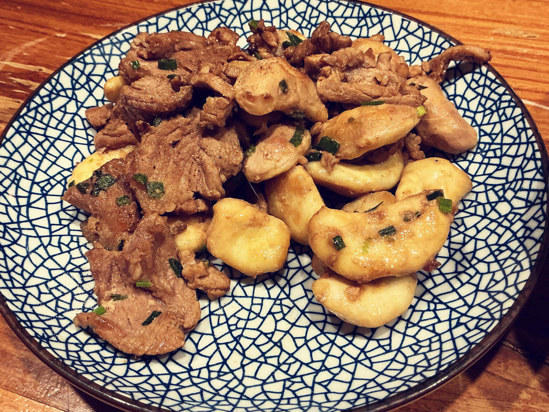 玛捷斯菱角炒肉