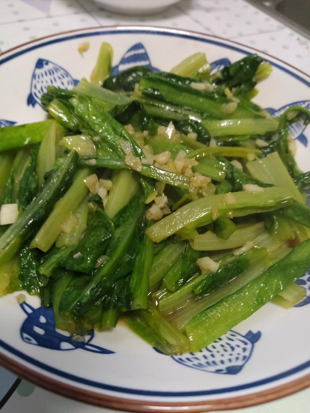 蒜蓉油麦菜（蚝油）