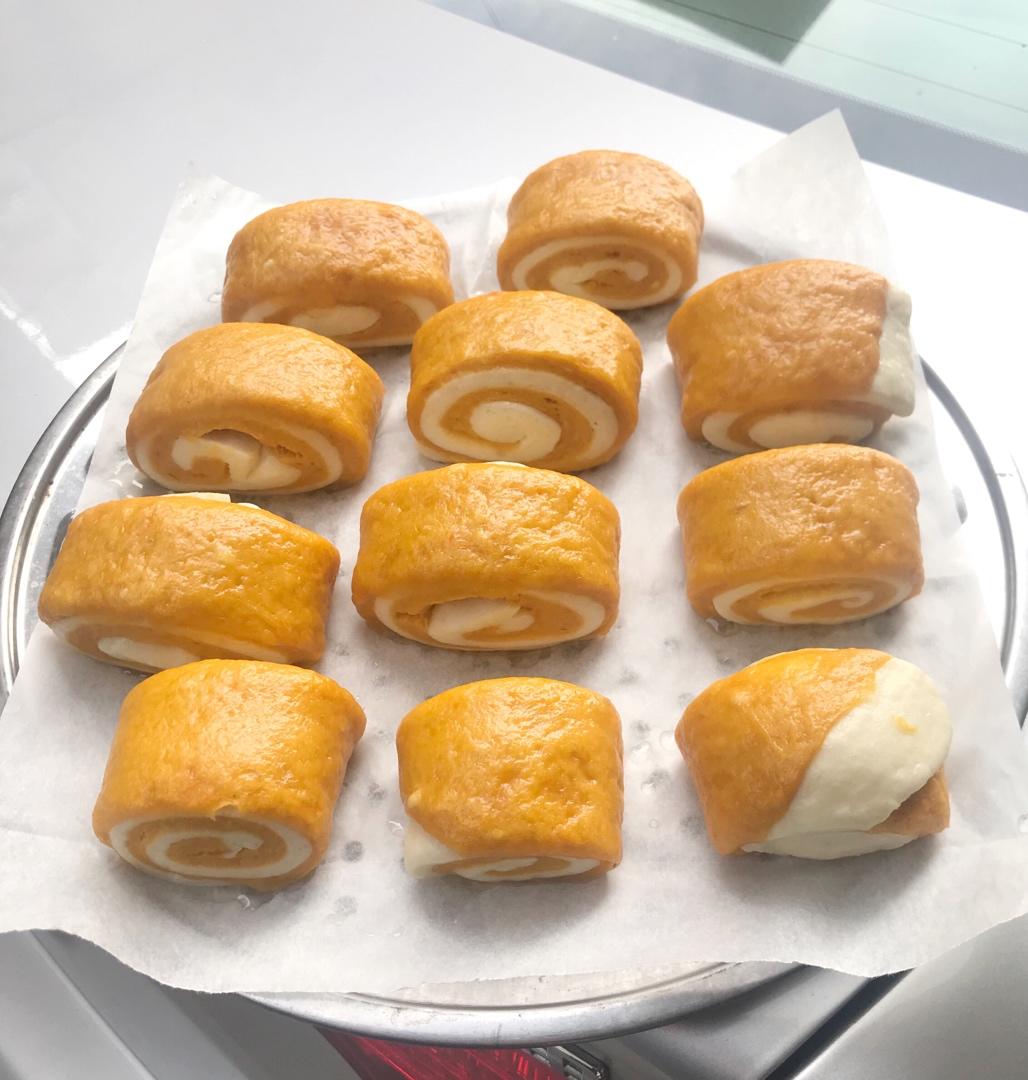 双色刀切馒头
