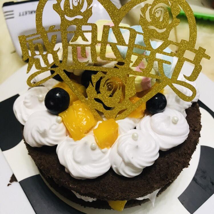 巧克力裸蛋糕（6寸）