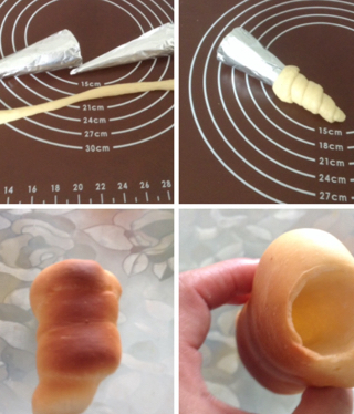 牛角面包卷 Bread Cone