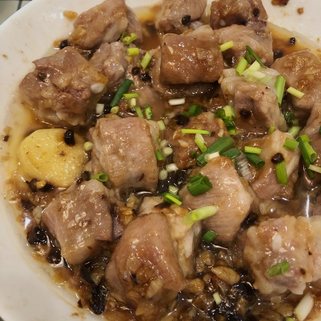豆豉蒸排骨