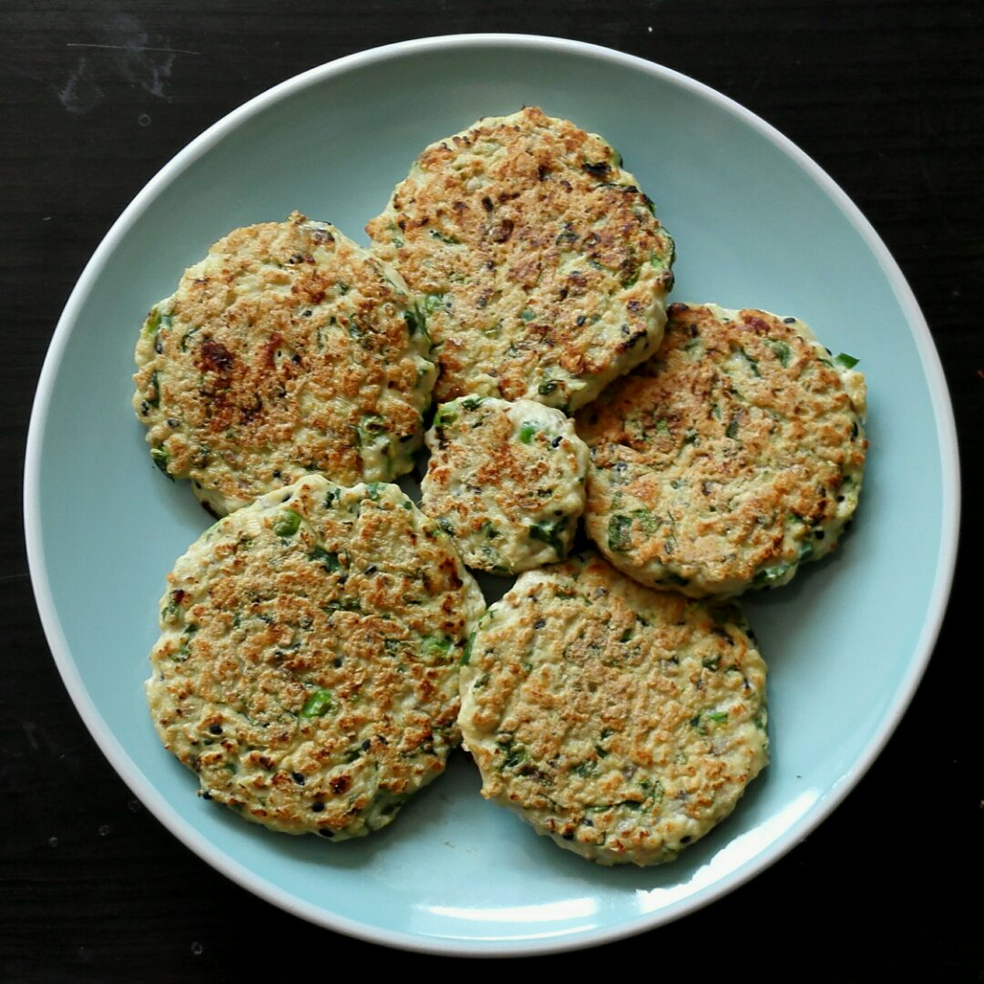 高蛋白减肥鸡肉饼