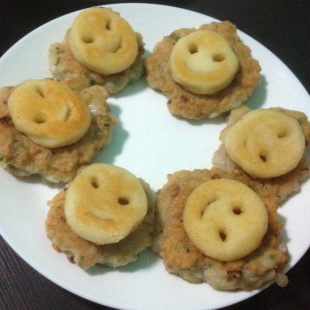 纽扣土豆饼