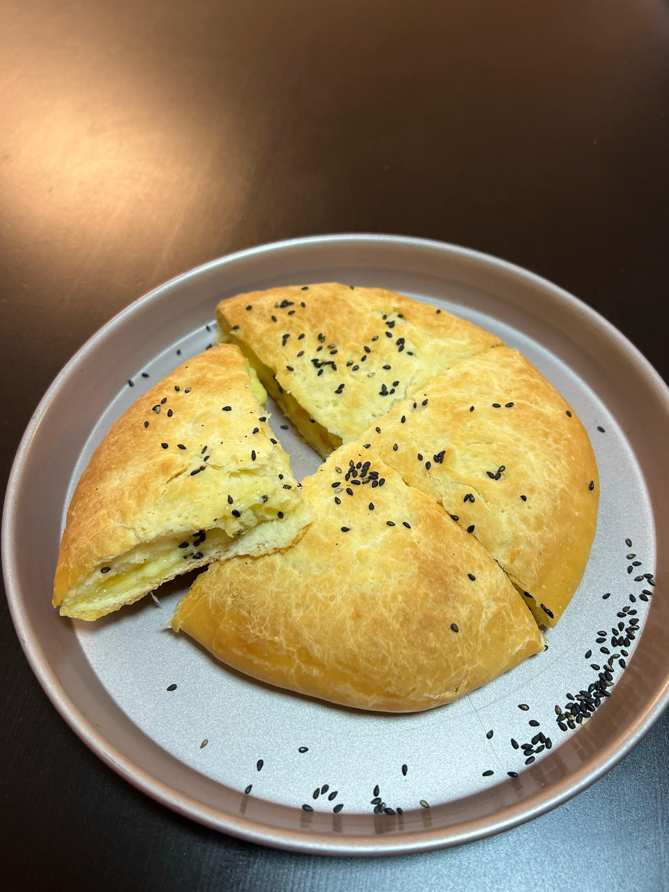 平底锅特色早餐【蒙古奶酪饼】！柔软爆浆会拉丝，超简单！