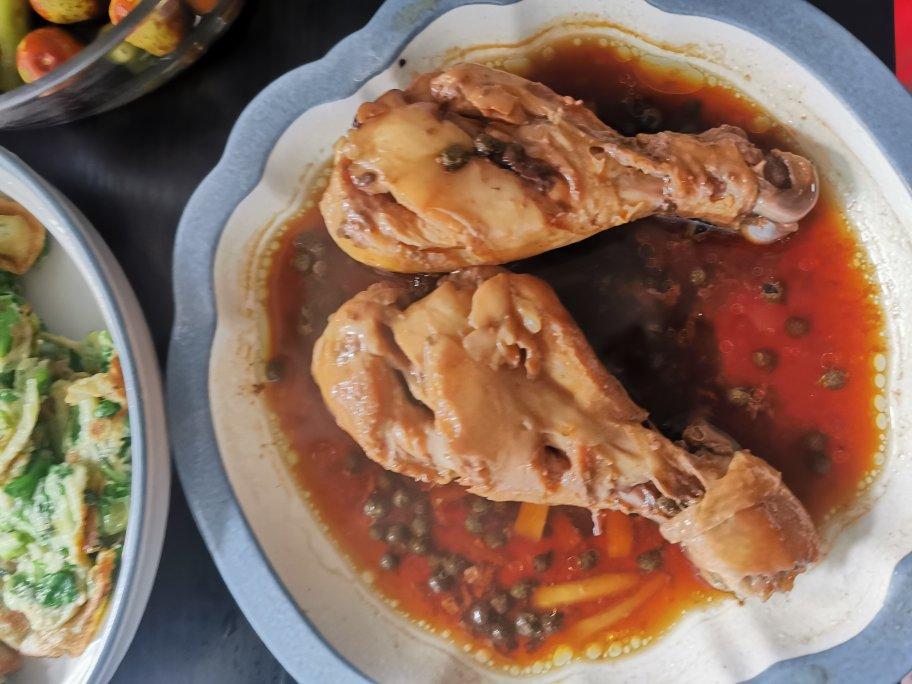 ㊙️不加一滴水不滴油，超好吃的椒盐蒸鸡腿