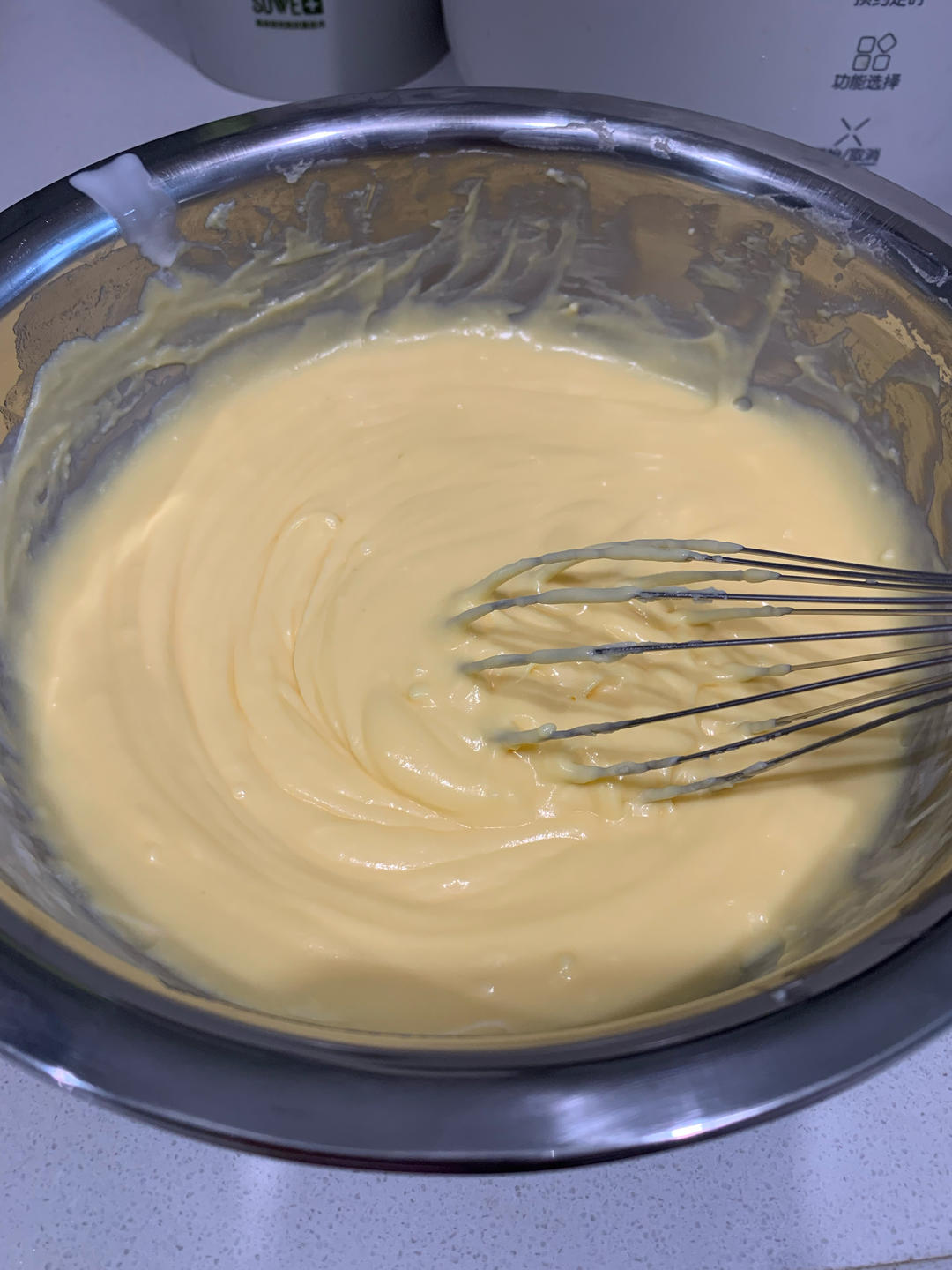 #甜品#烘焙#空气炸锅#🧀巴斯克芝士蛋糕6寸版的做法 步骤6