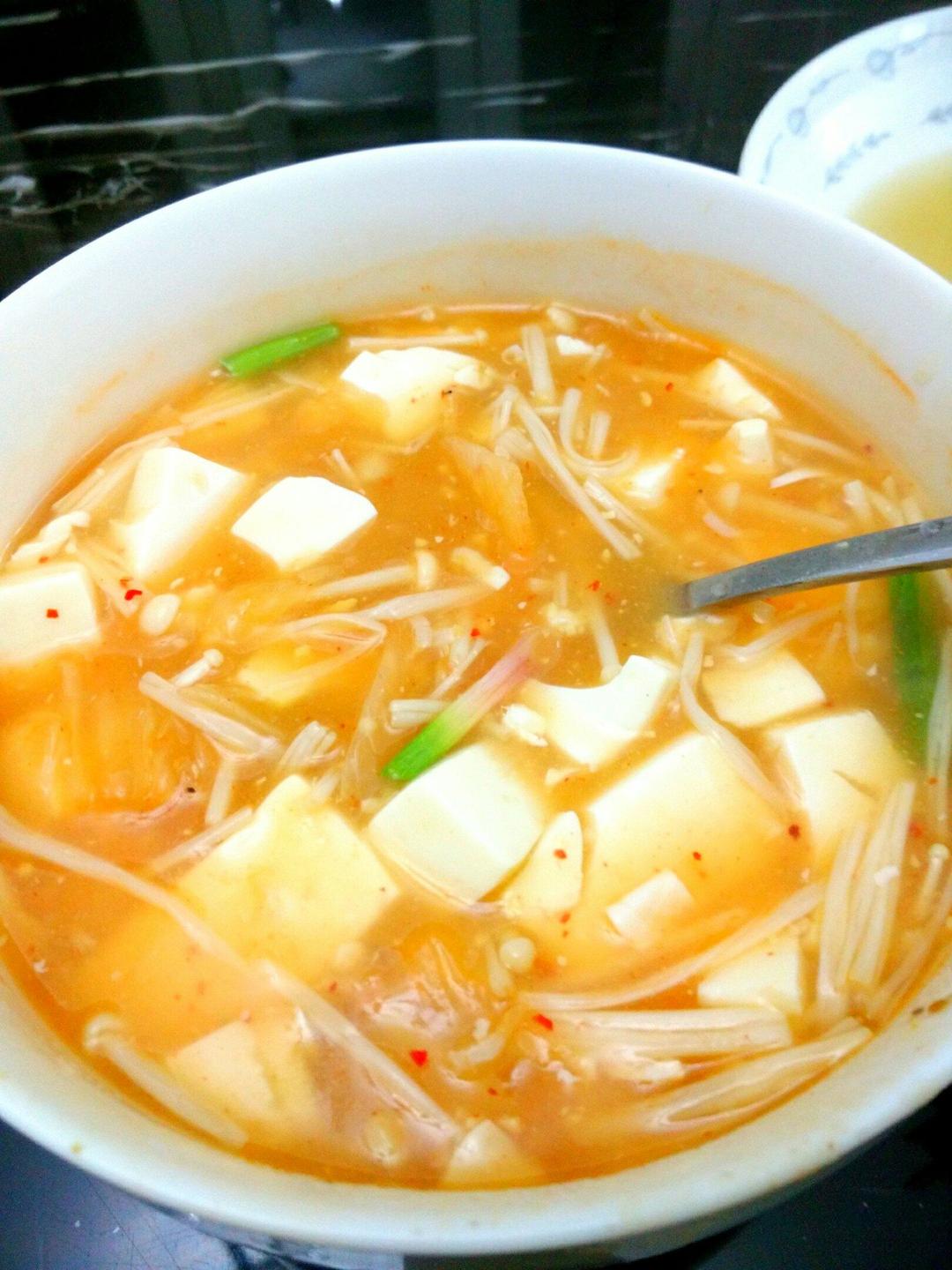 泡菜大酱汤的做法