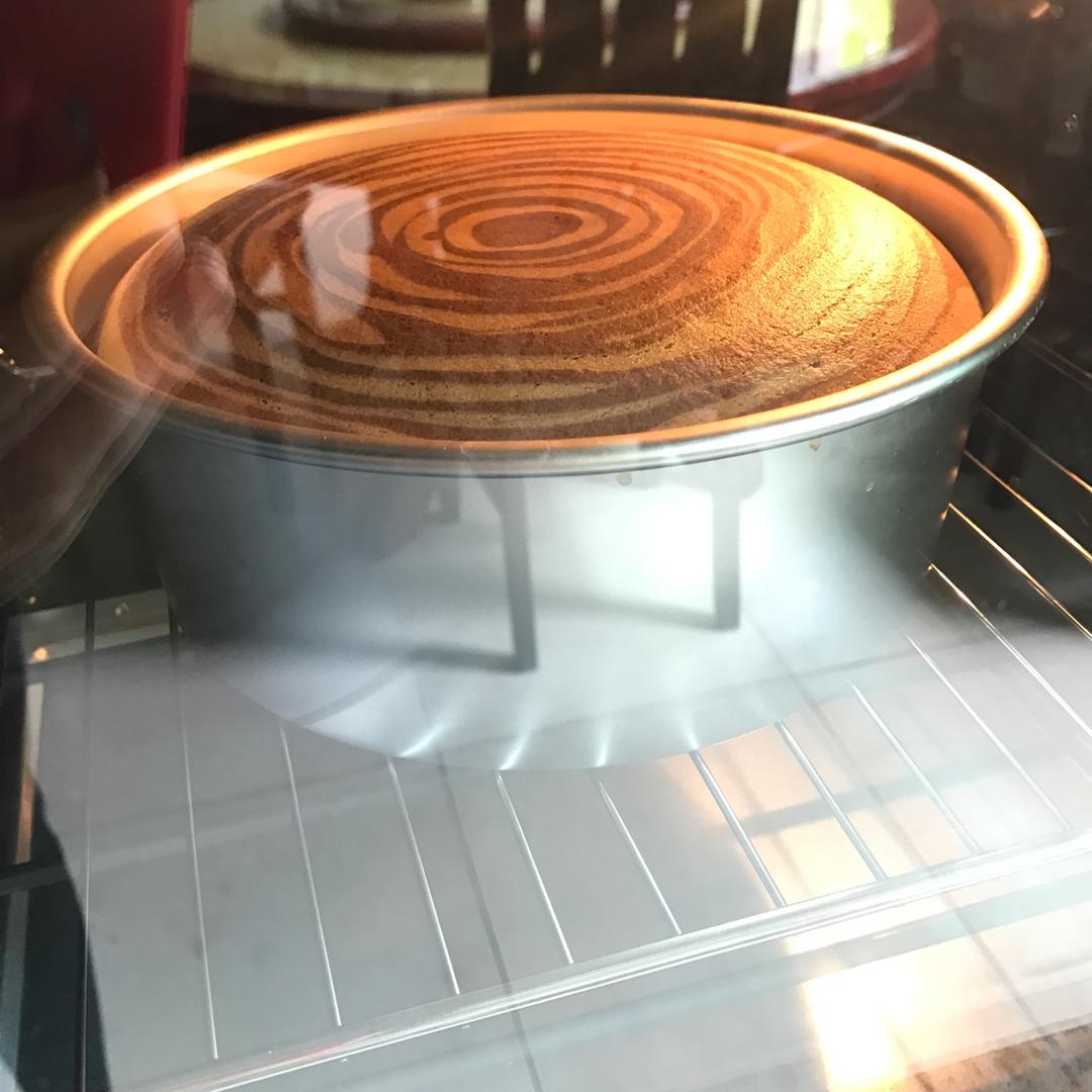 斑马纹酸奶蛋糕