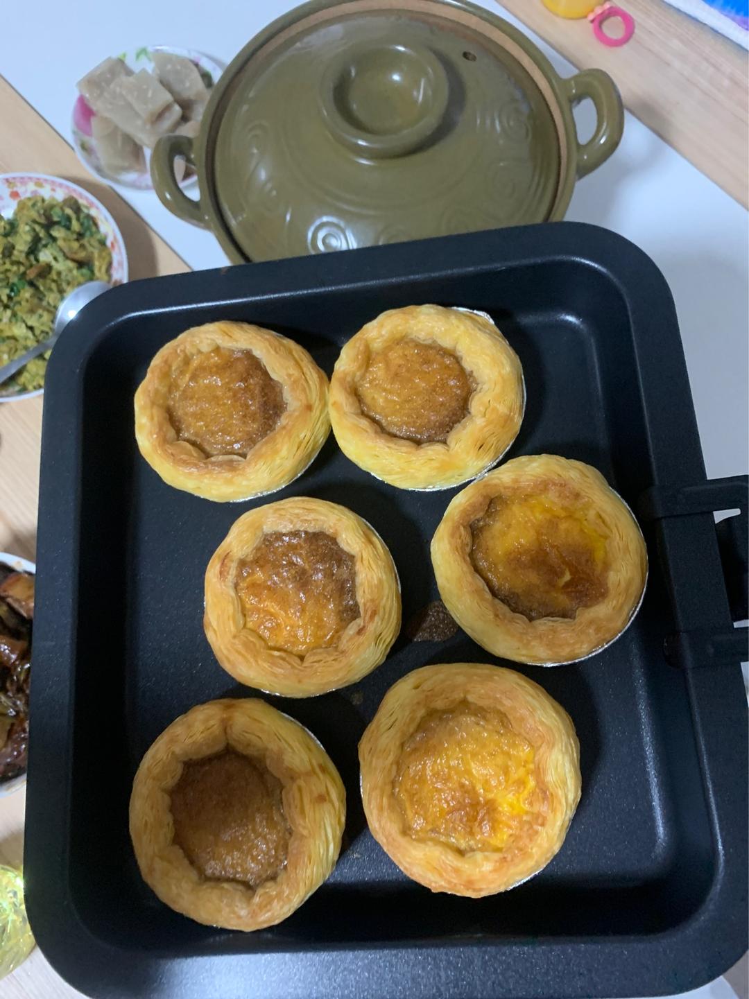 空气炸锅版蛋挞（全蛋挞液）