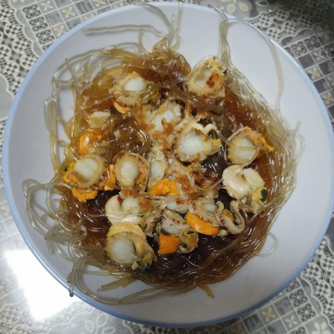 蒜蓉扇贝肉蒸粉丝