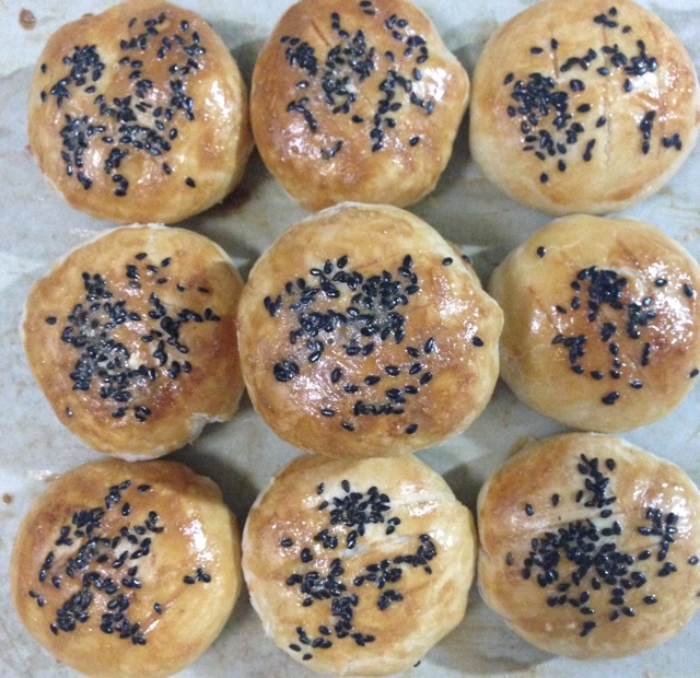 老婆饼之豆沙馅