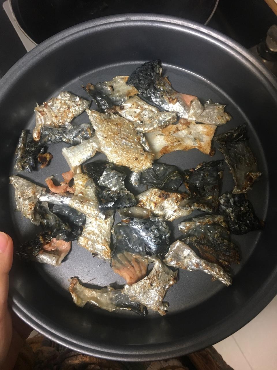 烤/煎三文鱼皮