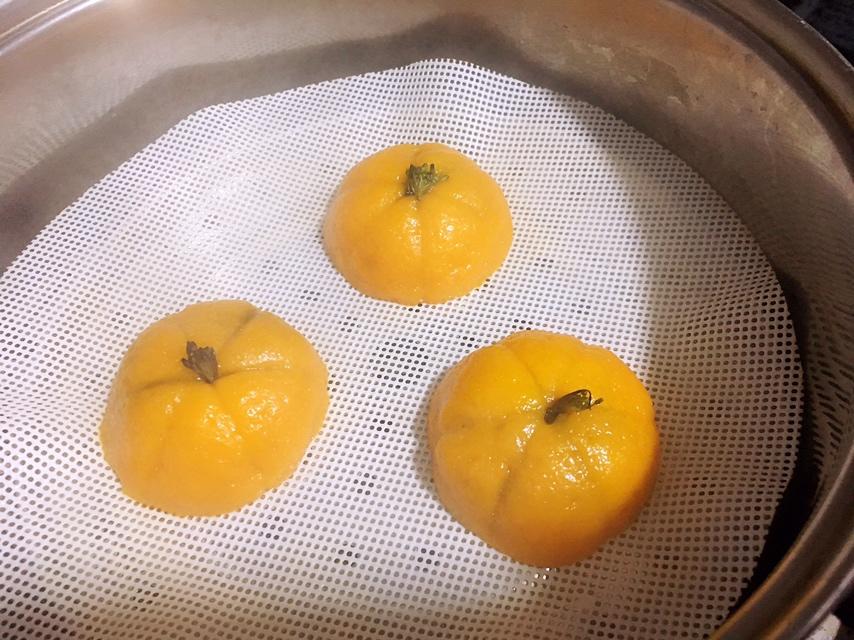蒸南瓜糯米饼