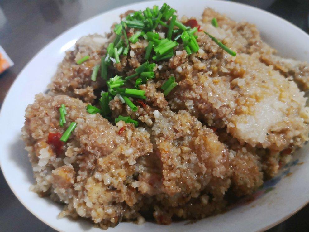 重庆家常粉蒸肉，自制米粉更美味