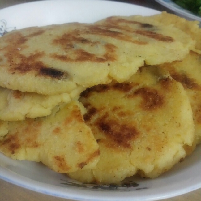 豆渣饼