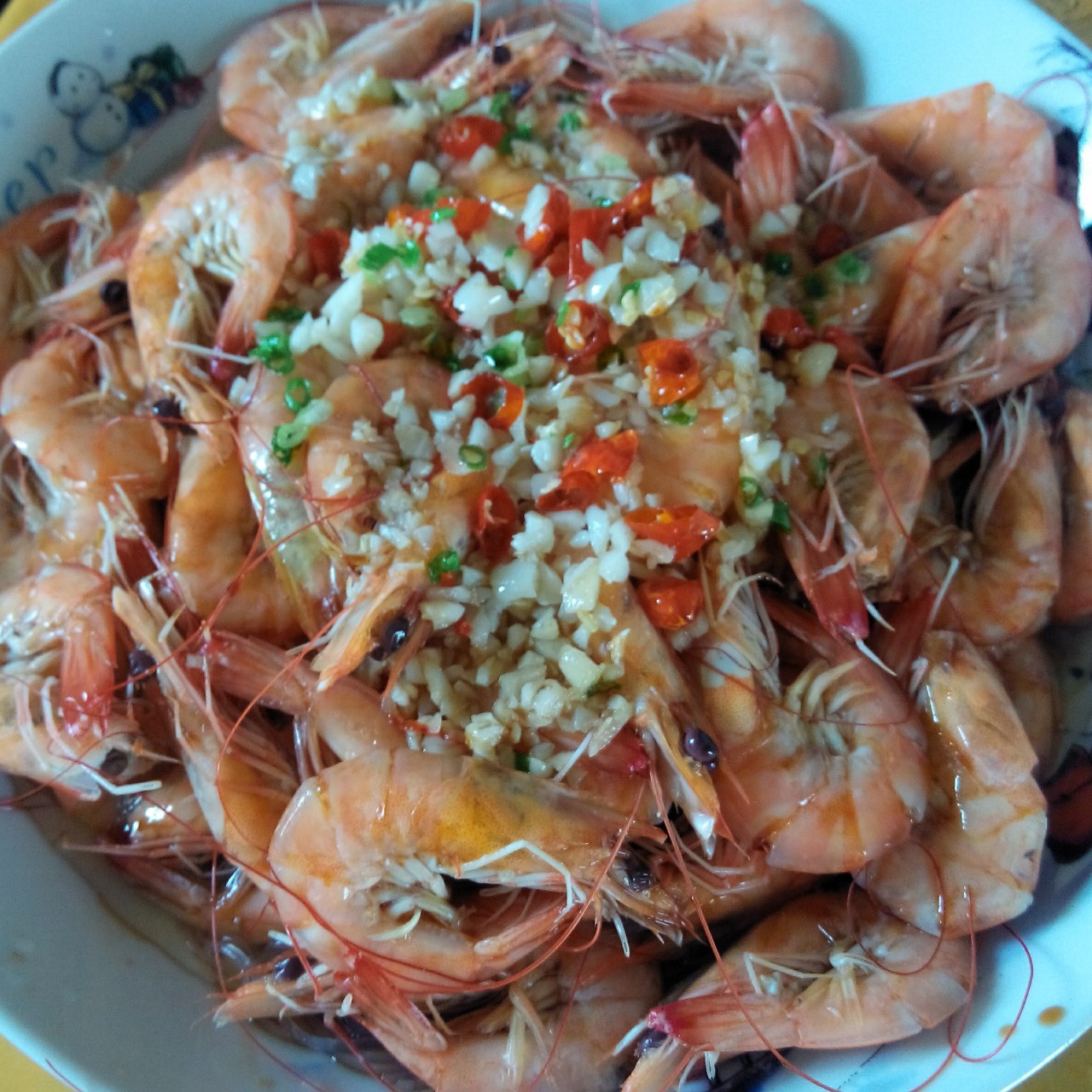 蒜蓉粉丝蒸大虾